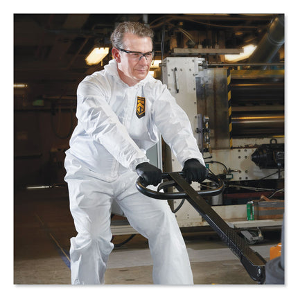 A45 Prep And Paint Coveralls, White, Large, 25/carton