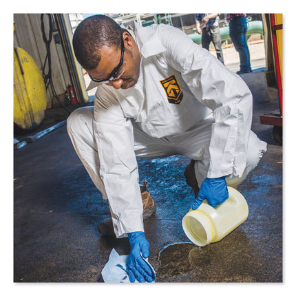A40 Coveralls, Large, White, 25/carton