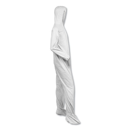 A45 Prep And Paint Coveralls, White, Large, 25/carton