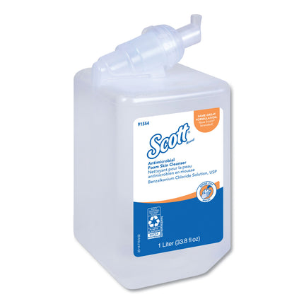 Antimicrobial Foam Skin Cleanser Refill, Fresh Scent, 1,000 mL