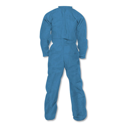 A20 Breathable Particle Protection Coveralls, 3X-Large, Blue, 20/Carton