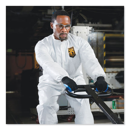 A30 Elastic-Back Coveralls, White, 2X-Large, 25/Carton