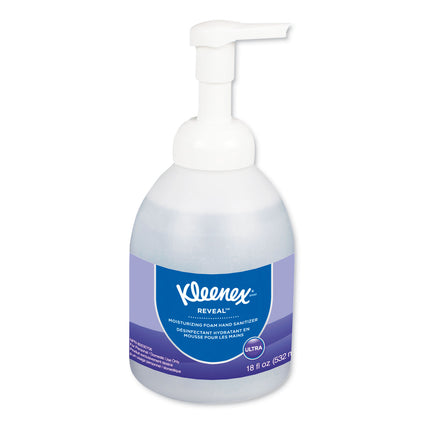Reveal Ultra Moisturizing Foam Hand Sanitizer, 18 Oz Bottle, Fragrance-Free