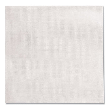 Beverage Napkins, Single-Ply, 9 1/2 x 9 1/2, White, 4,000/Carton