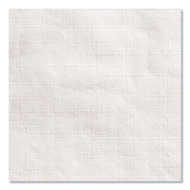 Beverage Napkins, Single-Ply, 9 1/2 x 9 1/2, White, 4,000/Carton