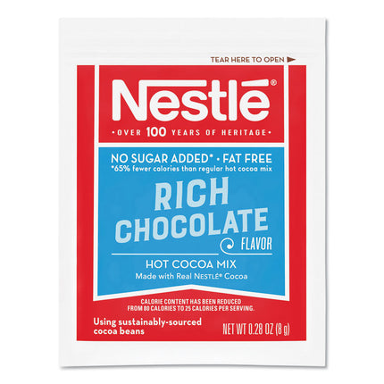 No-Sugar-Added Hot Cocoa Mix Envelopes, Rich Chocolate, 0.28 Oz Packet, 30/box