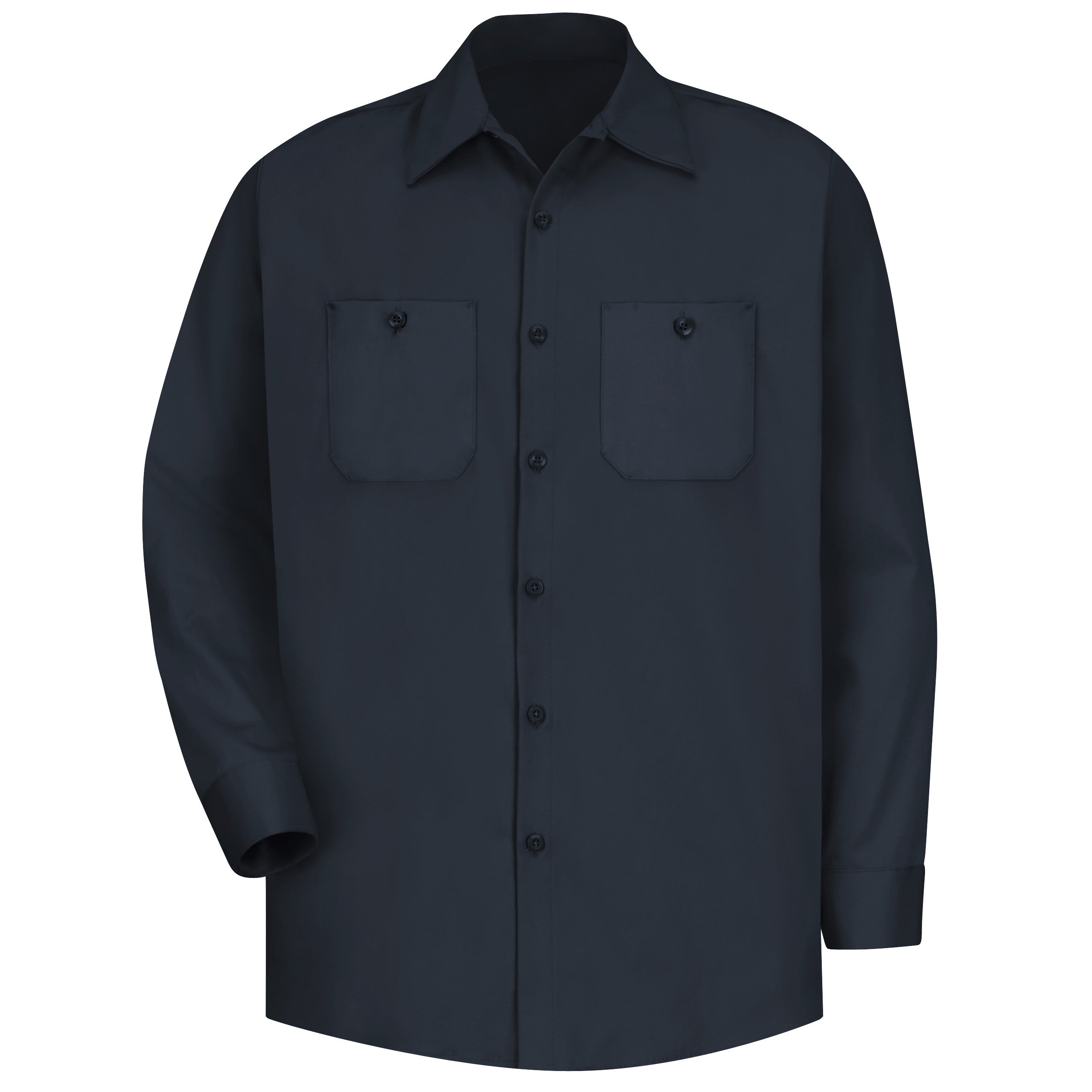 Red Kap® Men's Long Sleeve Wrinkle-Resistant Cotton Work Shirt / SC30DN