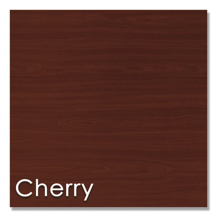 Trento Line L-Shaped Desk, 59.13" X 59.13" X 29.5", Cherry