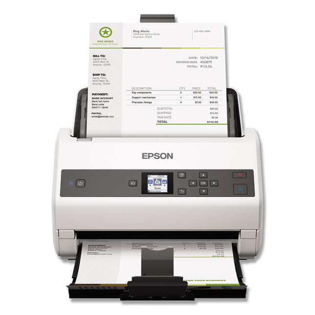 Ds-870 Color Workgroup Document Scanner, 600 Dpi Optical Resolution, 100-Sheet Duplex Auto Document Feeder
