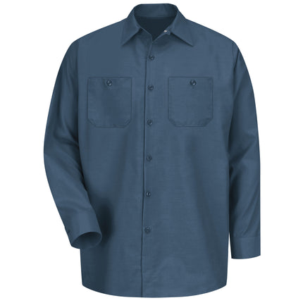 Red Kap® Men's Long Sleeve Industrial Work Shirt / SP14DB