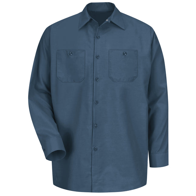 Red Kap® Men's Long Sleeve Industrial Work Shirt / SP14DB