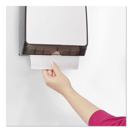 Premiere Folded Towel Dispenser, 10.6 X 5.48 X 18.79, White