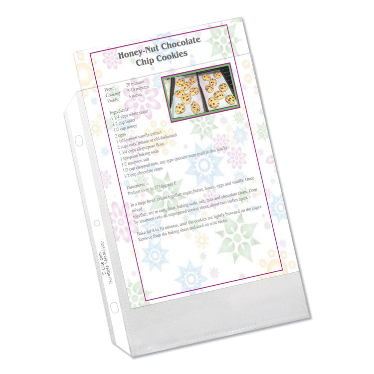 Heavyweight Polypropylene Sheet Protectors, Clear, 2", 8.5 x 5.5, 50/Box