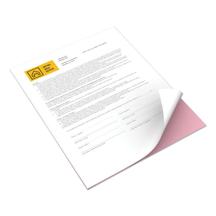 Revolution Digital Carbonless Paper, 2-Part, 8.5 x 11, Pink/White, 5,000/Carton