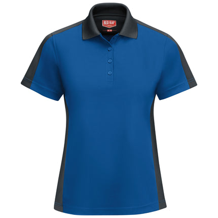 Red Kap® Women's Short Sleeve Performance Knit® Two-Tone Polo / SK53YC