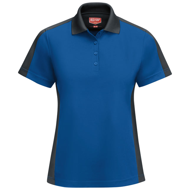 Red Kap® Women's Short Sleeve Performance Knit® Two-Tone Polo / SK53YC