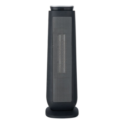 Ceramic Heater Tower with Remote Control, 1,500 W, 7.17 x 7.17 x 22.95, Black