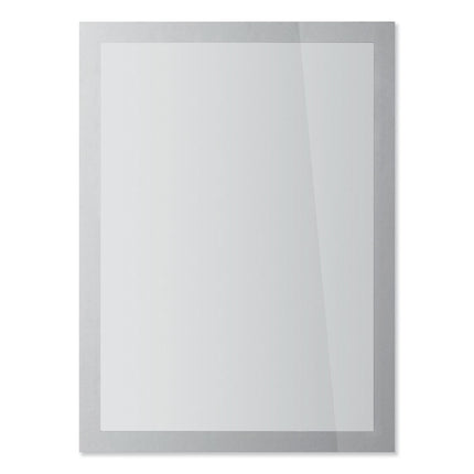 Duraframe Sun Sign Holder, 8.5 X 11, Silver Frame, 2/pack