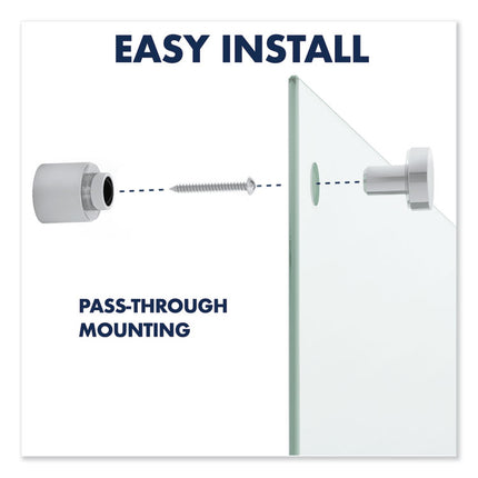 Infinity Glass Marker Board, 96" x 48", Frost Surface