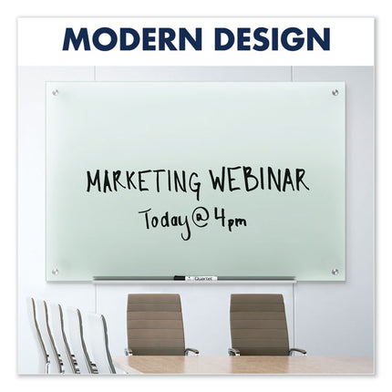 Infinity Glass Marker Board, 36" x 24", Frost Surface