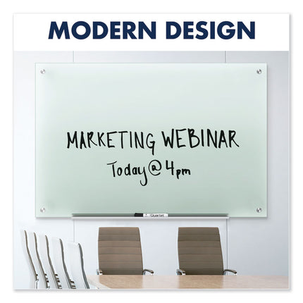 Infinity Glass Marker Board, 96" x 48", Frost Surface