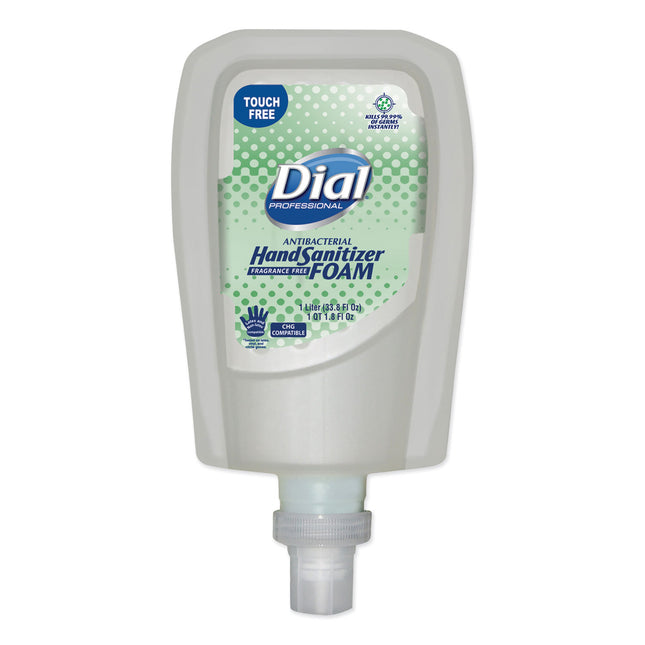 Antibacterial Foaming Hand Sanitizer Refill For Fit Touch Free Dispenser, 1 L Bottle, Fragrance-Free