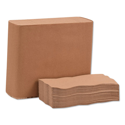 Universal One-Ply Dinner Napkins, 1-Ply, 15" X 17", Natural, 250/pack, 12pk/ct