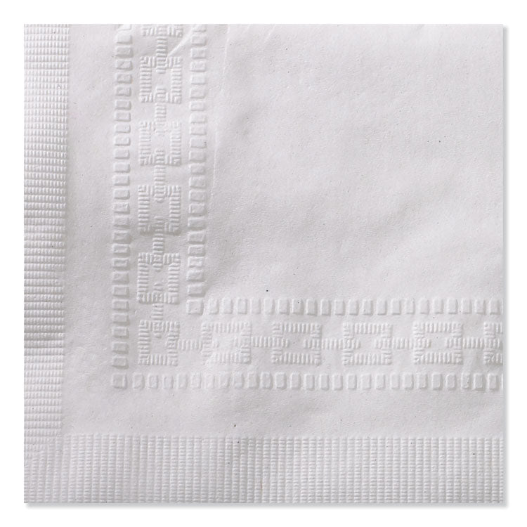 Advanced Dinner Napkins, 2-Ply, 15" X 17", 1/8 Fold, White, 100/pk, 28 Pk/ct