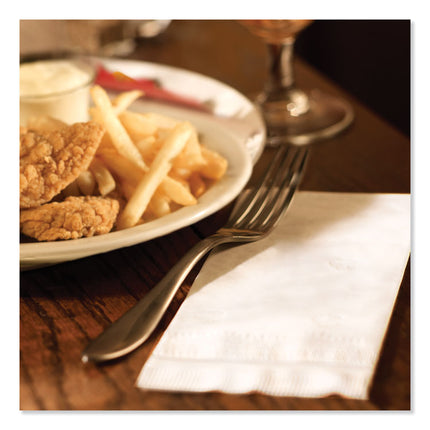 Advanced Dinner Napkin,3-Ply,17" X 16.125",1/8 Fold, White,1740/ct