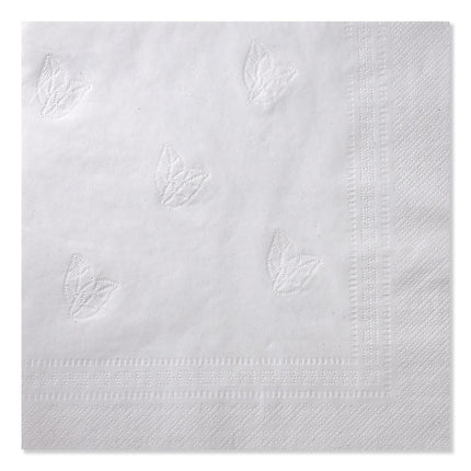 Advanced Dinner Napkins, 2-Ply, 15" X 16.25", White, 375/pack, 8 Packs/carton