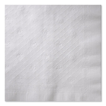 Universal Dinner Napkins, 1-Ply, 17" X 17", 1/4 Fold, White, 4008/carton