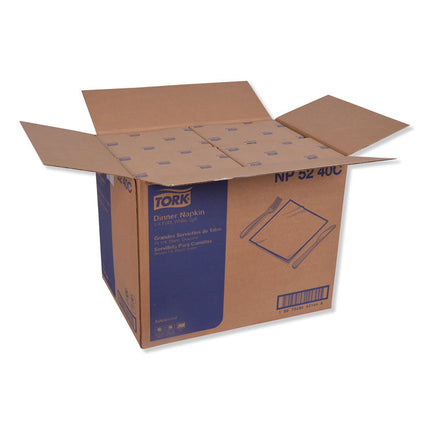 Advanced Dinner Napkins, 2-Ply, 15" X 16.25", White, 375/pack, 8 Packs/carton