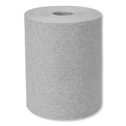 Industrial Cleaning Cloths, 1-Ply, 12.6 X 10, Gray, 500 Wipes/roll