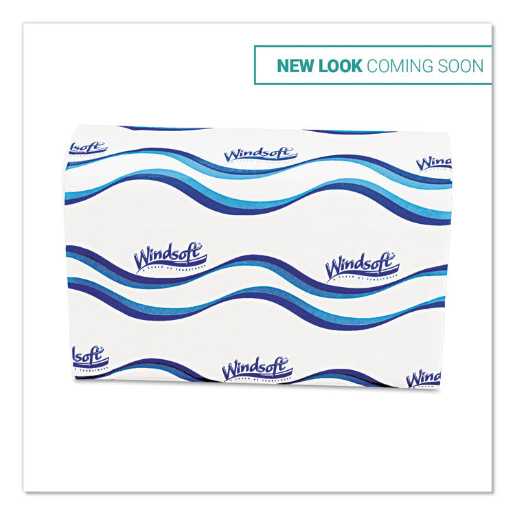 Multifold Paper Towels, 1-Ply, White, 9.25 x 9.5, 250/Pack, 16 Packs/Carton