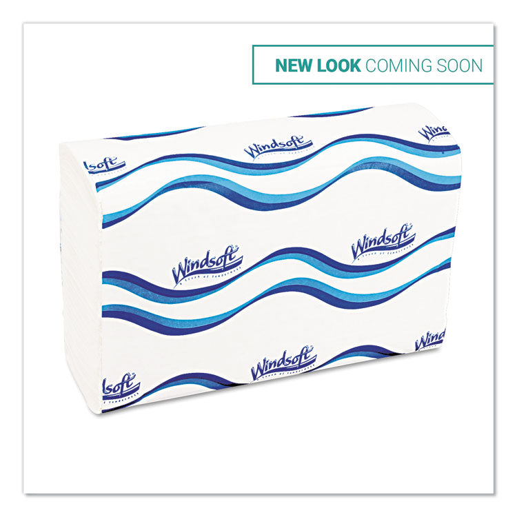 Multifold Paper Towels, 1-Ply, White, 9.25 x 9.5, 250/Pack, 16 Packs/Carton