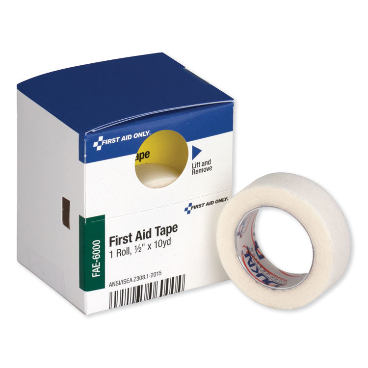 First Aid Tape, Paper, 0.5" x 10 yds, White