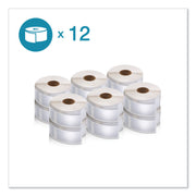 LW Multipurpose Labels, 1" x 2.13", White, 500 Labels/Roll, 12 Rolls/Pack