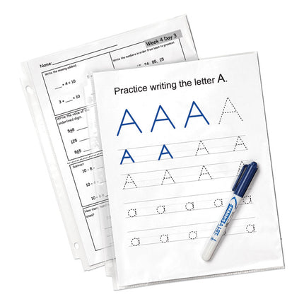 Top-Load Sheet Protector, Economy Gauge, Letter, Clear, 50/box