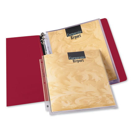 Multi-Page Top-Load Sheet Protectors, Heavy Gauge, Letter, Clear, 25/pack