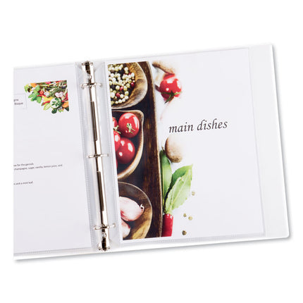 Top-Load Poly Sheet Protectors, Super Heavy Gauge, Letter, Nonglare, 50/box