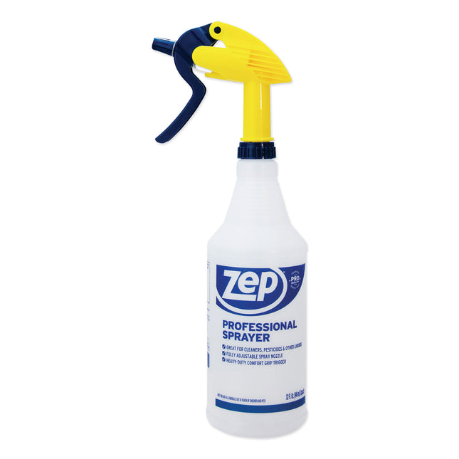 Professional Spray Bottle With Trigger Sprayer, 32 Oz, Clear
