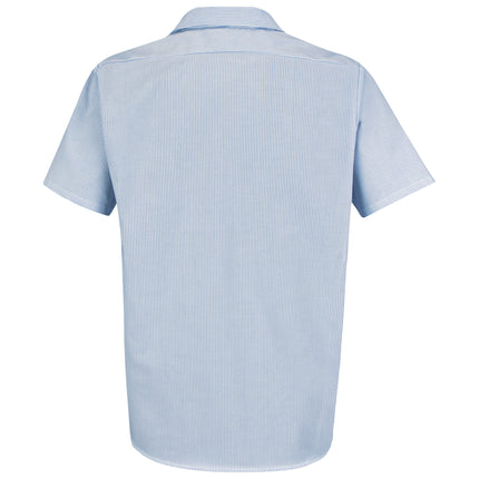 Red Kap® Men's Short Sleeve Industrial Stripe Work Shirt / SL20WB