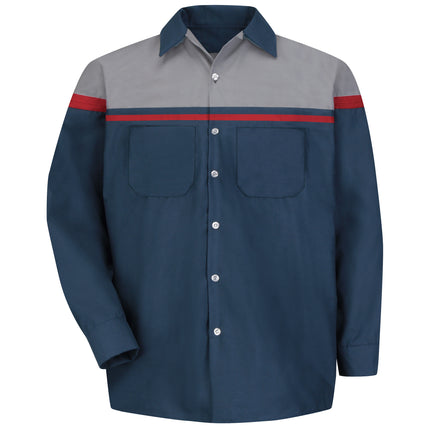 Red Kap® Men's Long Sleeve Performance Tech Shirt / SP14AC