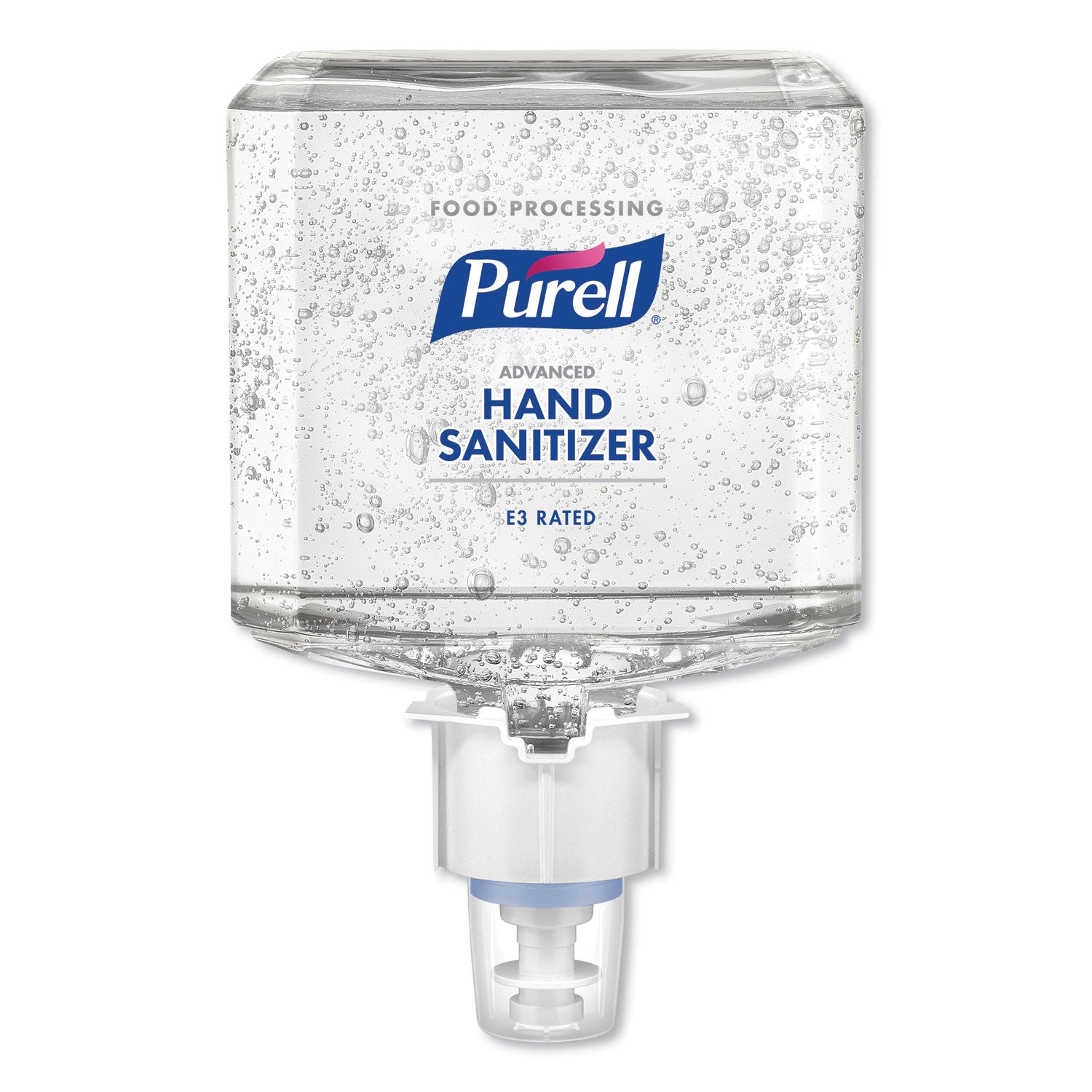 Advanced E3-Rated Instant Hand Sanitizer Gel, 1,200 mL Refill, Fragrance-Free, For ES4 Dispensers, 2/Carton