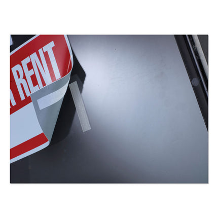 Sticky-Back Fasteners, Removable Adhesive, 0.75" X 15 Ft, Clear