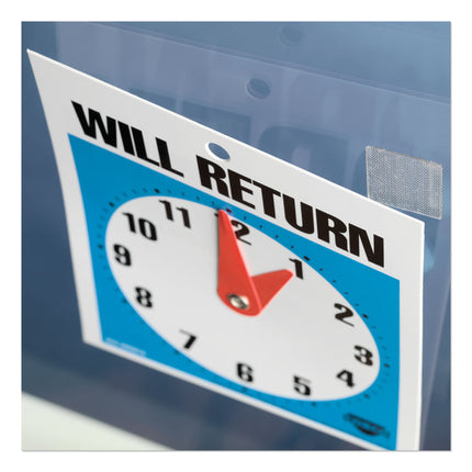 Sticky-Back Fasteners, Removable Adhesive, 0.88" X 0.88", Clear, 12/pack