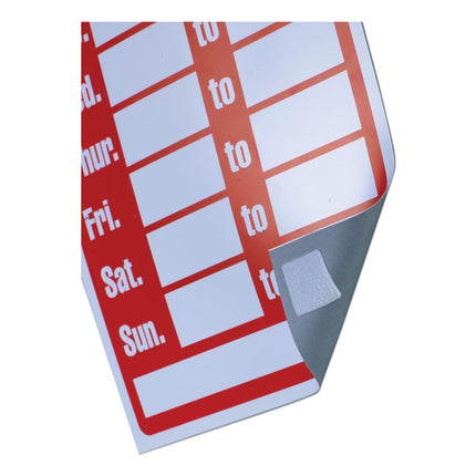 Sticky-Back Fasteners, Removable Adhesive, 0.88" X 0.88", Clear, 12/pack