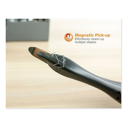 Professional Magnetic Push-Style Staple Remover, Black