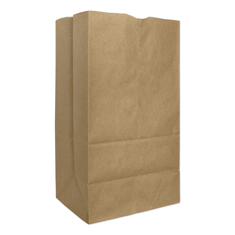 Grocery Paper Bags, #25 Size, Extra-Heavy-Duty, 8.25" x 5.25" x 16.13", Natural, 500/Bundle