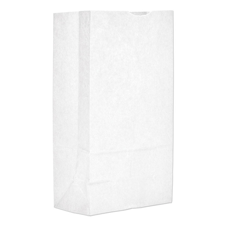Grocery Paper Bags, #12 Size, 7.06" x 4.5" x 12.75", White, 1,000/Bundle